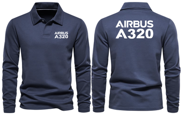 AIRBUS A320 LONG SLEEVE POLO